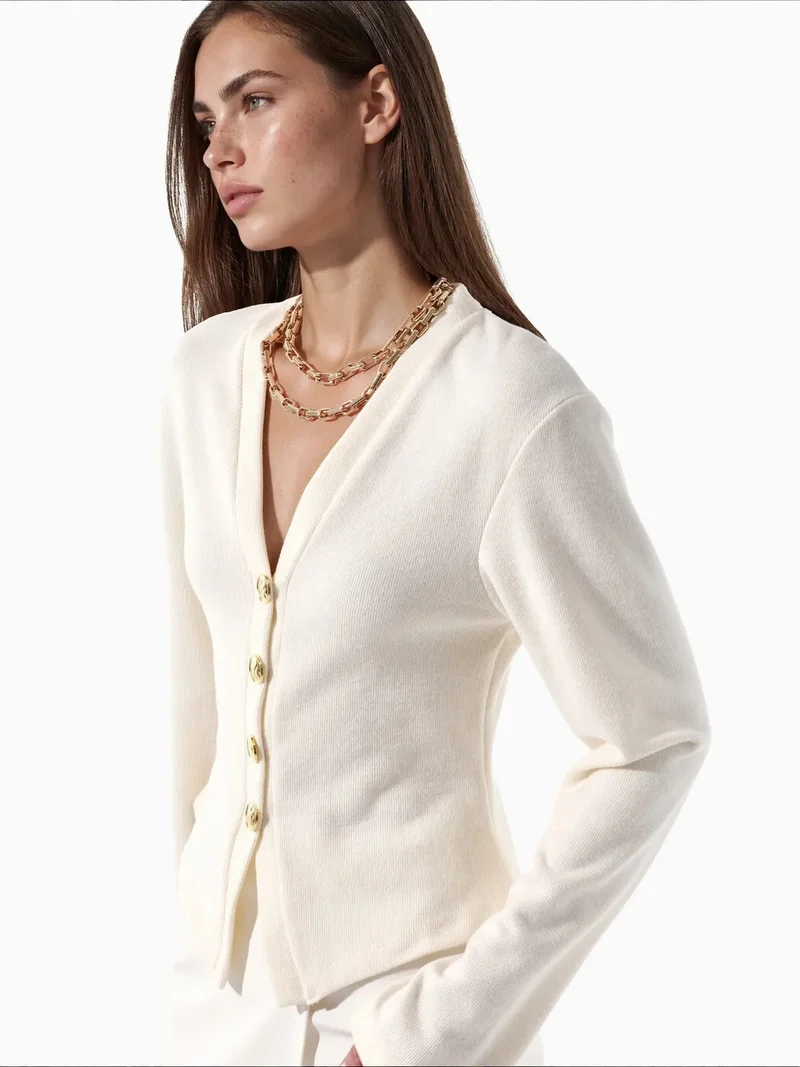Busem BUSEM Cotton-Blend Cardigan