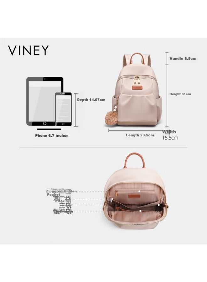 Viney Women's Casual Outdoor Large Capacity Backpack Lightweight Travel School Bag Birthday Gift For Girlfriend - Image 3