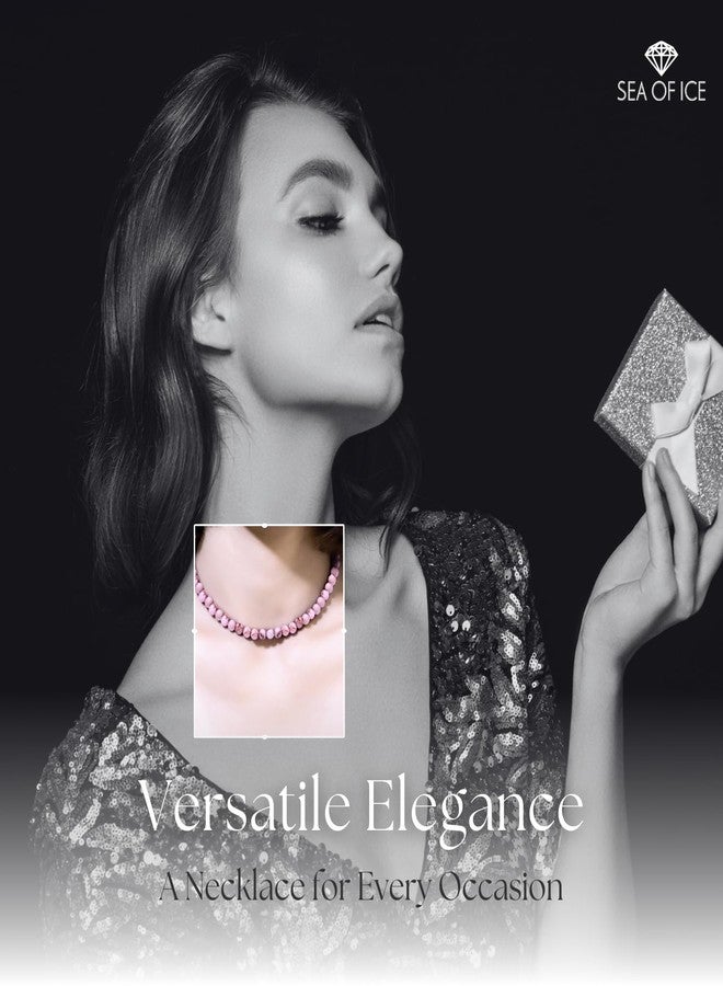 SEA OF ICE Precious Carnelian Gemstone 6mm Round Beads Necklace -14" Plus 2" Extender with Sterling Silver Spring Ring Clasp - Image 4