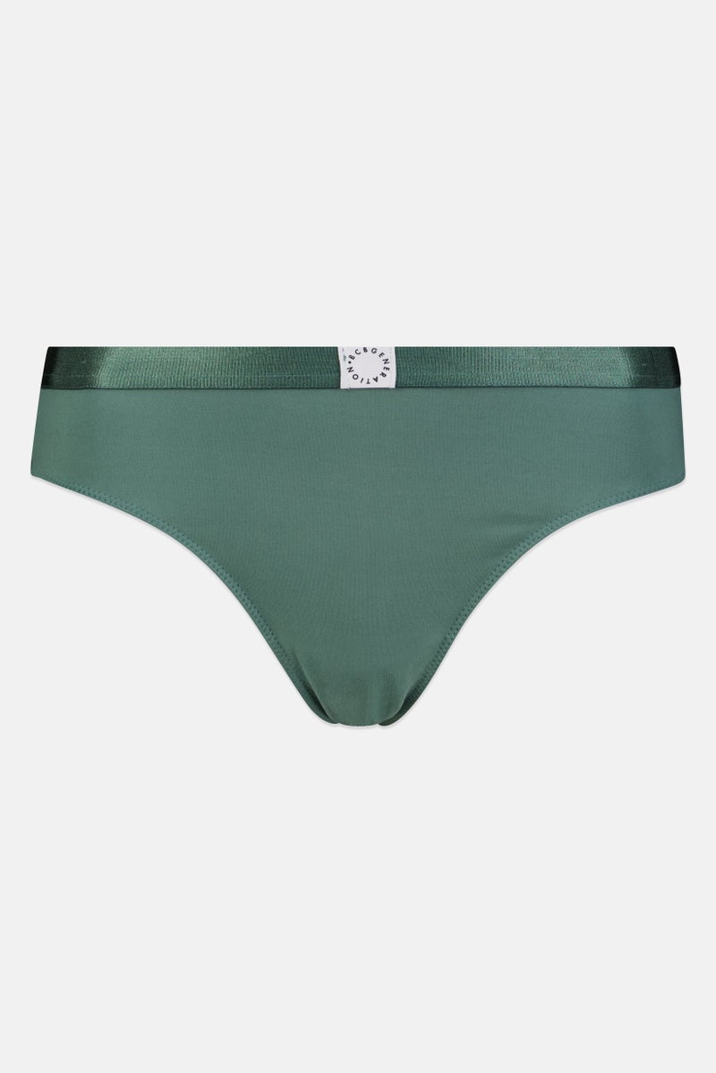 BCBGeneration Women 5 Pieces Brand Logo Thong, Multicolor - Image 3