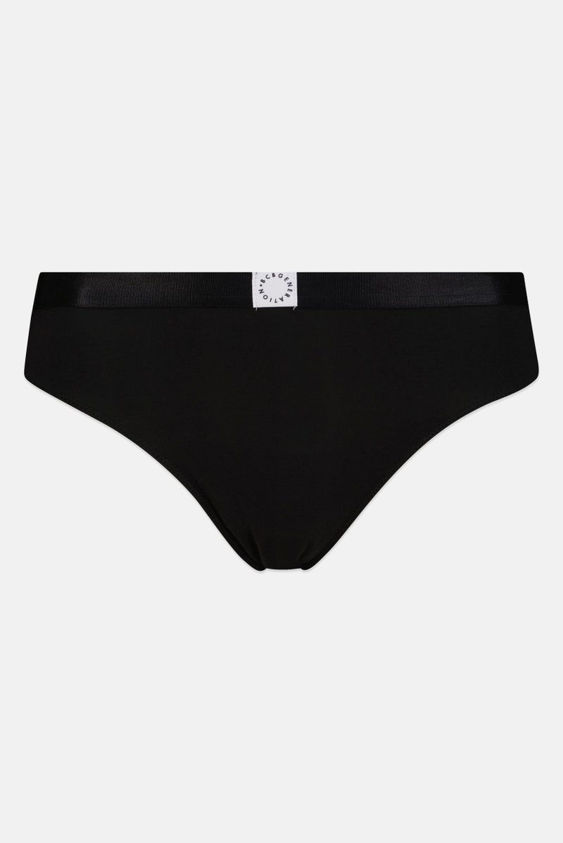 BCBGeneration Women 5 Pieces Brand Logo Thong, Multicolor - Image 4