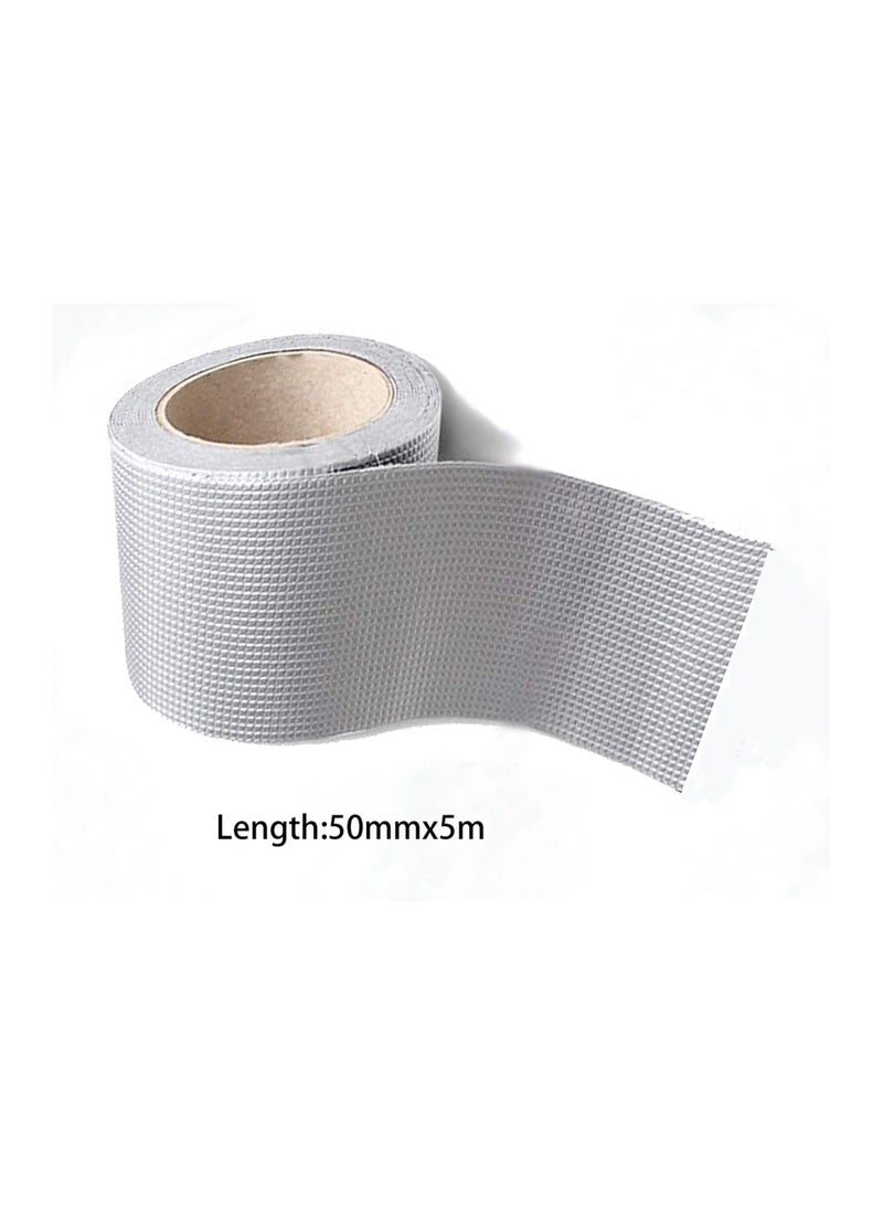 Captaintech Waterproof Tape Aluminium Foil Tape Leakage Repair Waterproof Adhesive Tape Sealing Butyl Rubber Tape Be Suitable For Pipe Leakage Roof Water Tape - Image 2
