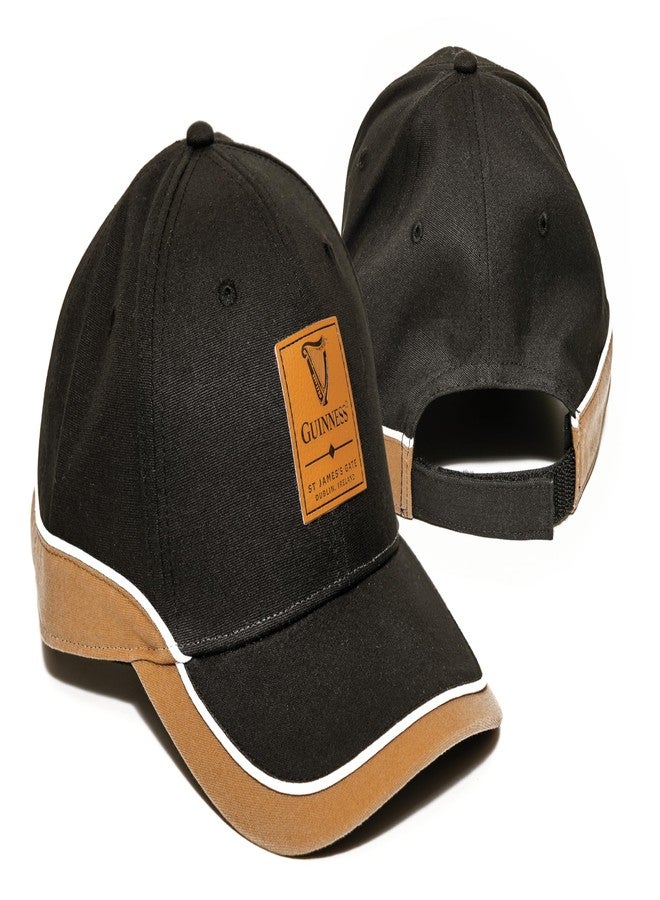 Guinness Black with Caramel Edge Cap | Official Merchandise Hats - Image 3