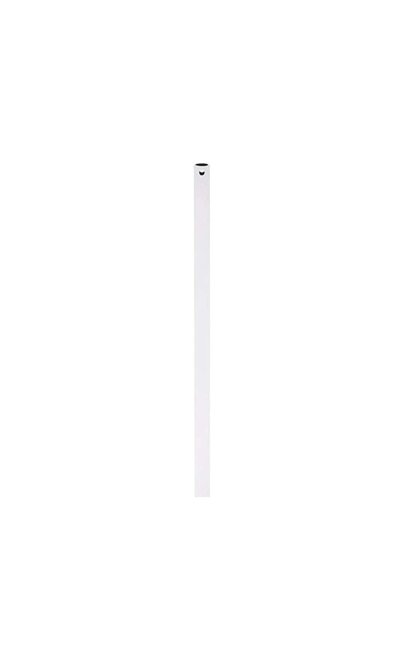 Pmw - 3 Feet - 36 Inch - Ceiling Fan Down Rod - Iron Rod - White/Cream - Pack of 2 - Image 2