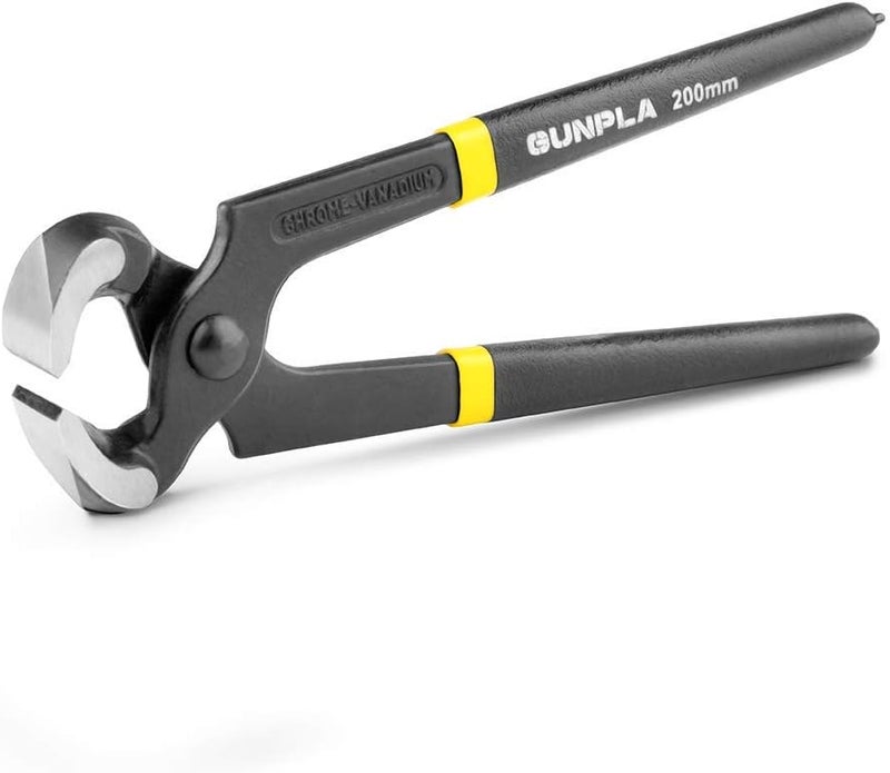 Gunpla Carpenters Pincers Wire Cutting Pliers Nail Puller 8 inch / 200mm - Image 1