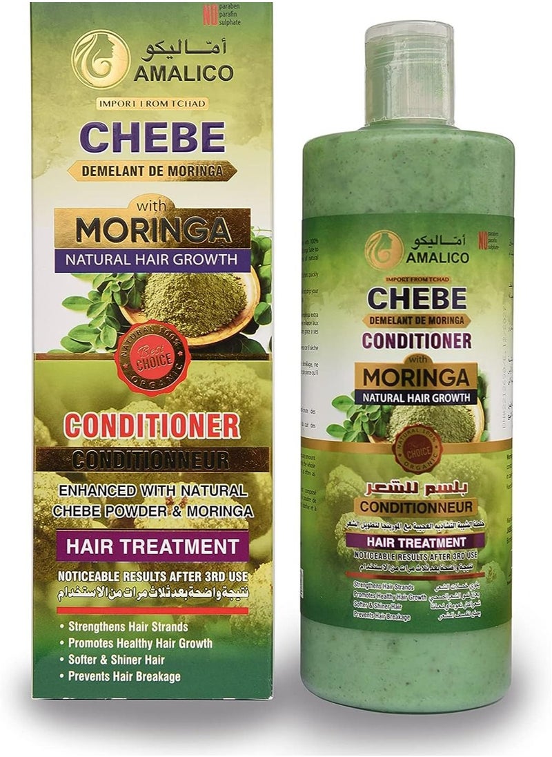 AMALICO Moringa Conditioner with Chebe Powder 500 ML 