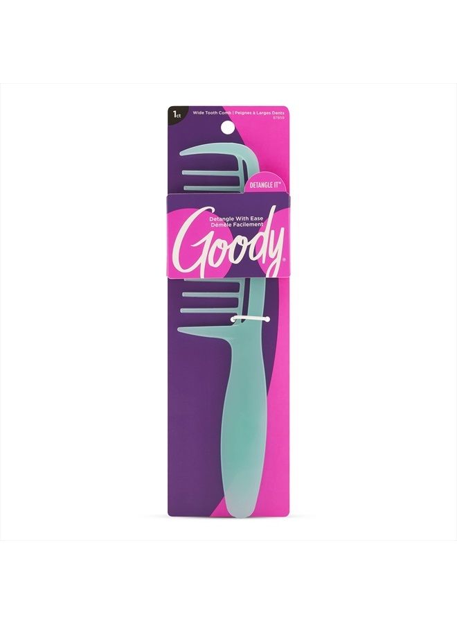 Goody Ouchless Detangler Comb - All-Purpose Comb for Tangles, Wet or Dry - Pain-Free Hair Accessories Ideal for All Hair Types - Detangling Comb for Women, Men, Boys, and Girl