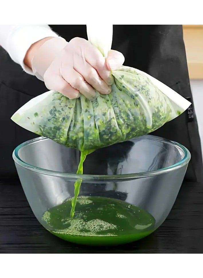 Goolsky - 1/5pcs Reusable Nylon Fine Mesh Food Strainer Bags, Multi-Purpose Kitchen Straining Tool, Durable, Easy to Clean, for Nut Milk, Juice, Cheese, Brewing - Image 1