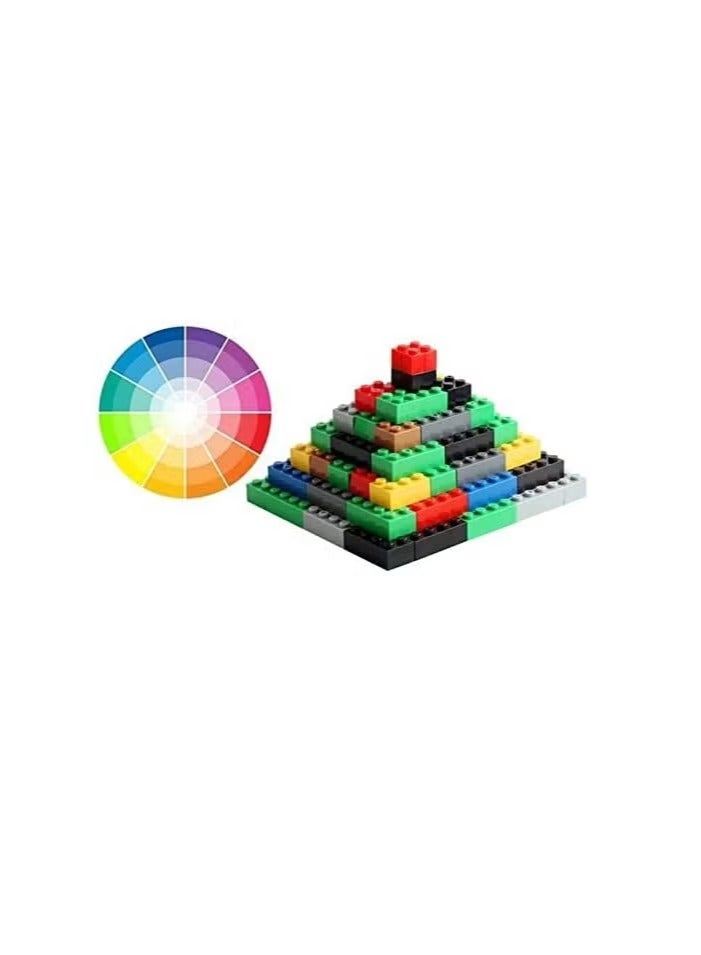 Generic 1000 Pieces Geometric Building Blocks for Kids Multicolor - Image 3