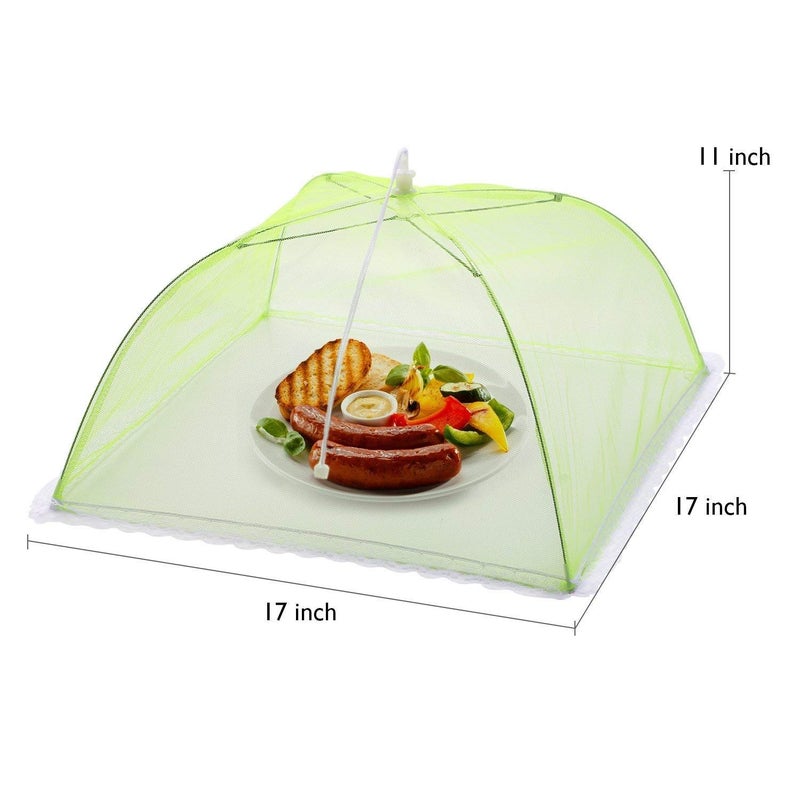 Mishrit Mishrit Food Cover Tents Mesh Food Covers Tent Umbrella for Outdoors Screen Tents Protectors for Bugs Parties Picnics Reusable and Collapsible 1 Pic  - Image 4