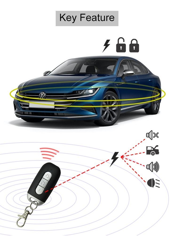 milano - RoadPower - Universal Car Keyless Entry System Remote Control - Image 1