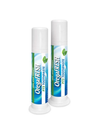 North American Herb & Spice OregaFresh Toothpaste (2 Pack) - 3.4 fl. oz. - Natural Toothpaste - Supports Tooth and Gum Health - Oregano Oil, Clove Oil - Chemical Free, Non-GMO - Total Servings - pzsku/ZA179009E0EC4F10917EFZ/45/1745412483/420ca592-8582-4d94-8b53-7f16c9d5ac0c