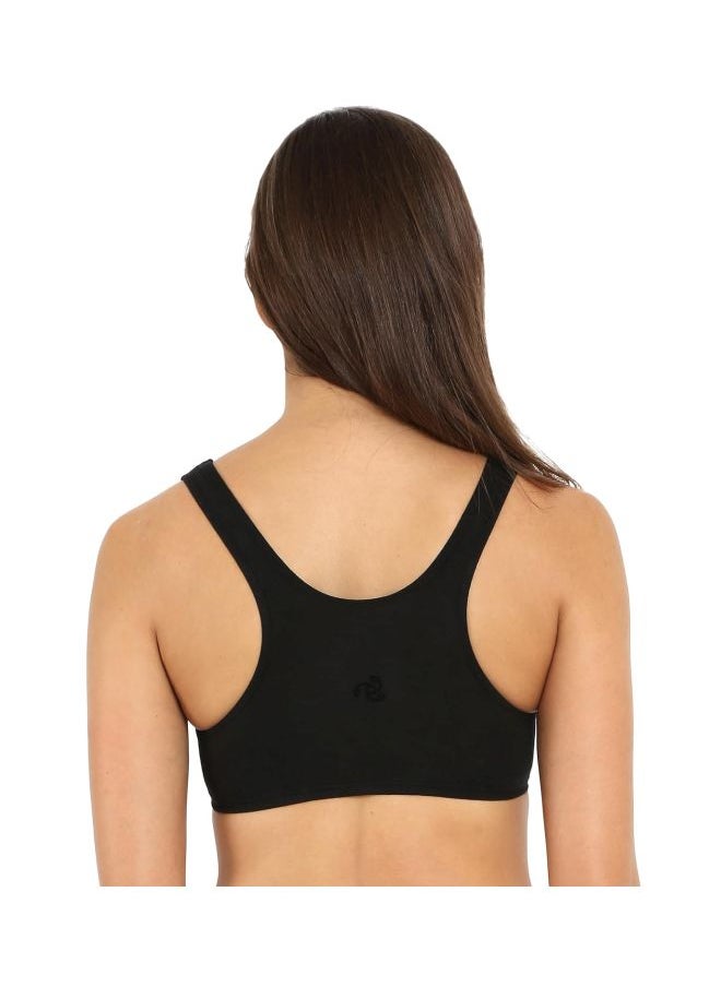JOCKEY - Jockey 1582 Women Super Combed Cotton Elastane Stretch Slip On Crop Top With Stay Fresh Treatment - Image 1