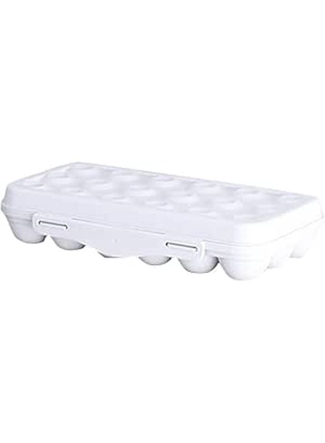 12 Grid Egg Holder For Refrigerator Food Storage Container Break Resistant Egg Organizer - Image 1