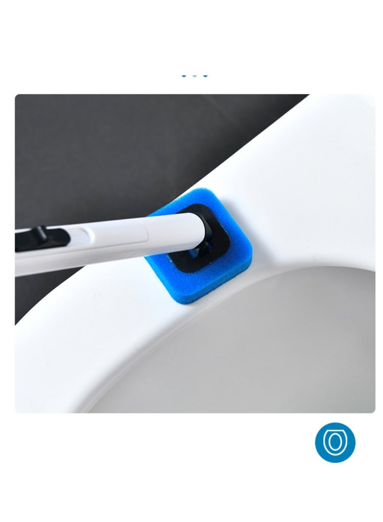 اي ام زد جي منظف ​​وعاء المرحاض فرشاة للاستعمال مرة واحدة مع 30 مناديل مبللة لعصا المرحاض للتنظيف - Image 3