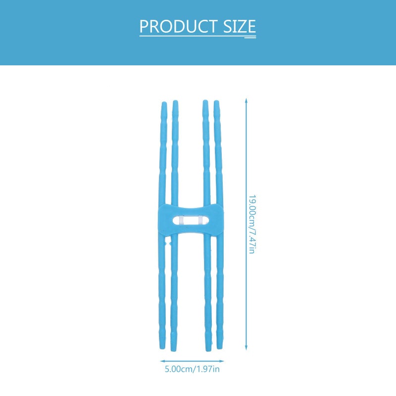 Flexible Spider Shaped Phone Stand Holder 2 Pack Blue Plastic Desk Mount For Mobile Phones And Tablets - Image 3