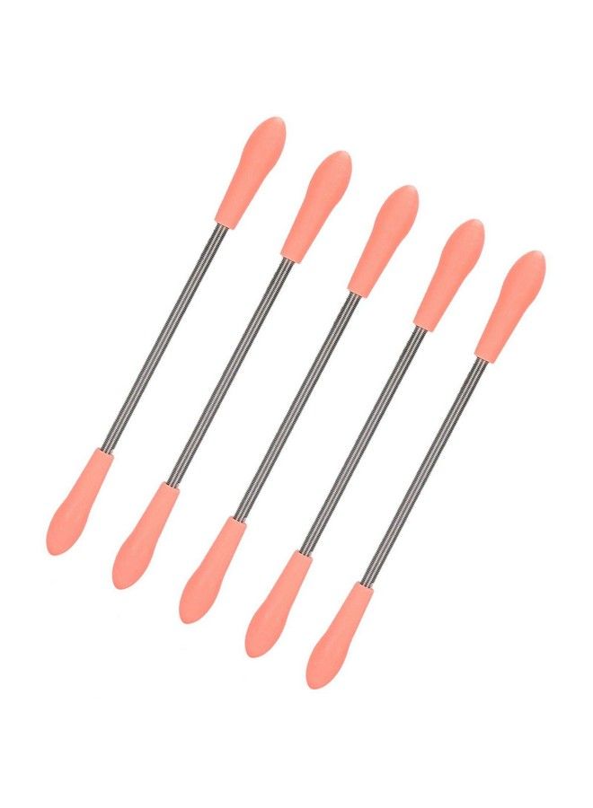 5Pcs Facial Hair Remover Stainless Steel Spring Manual Epilator Threading Beauty Tool For Quick Hair Removal