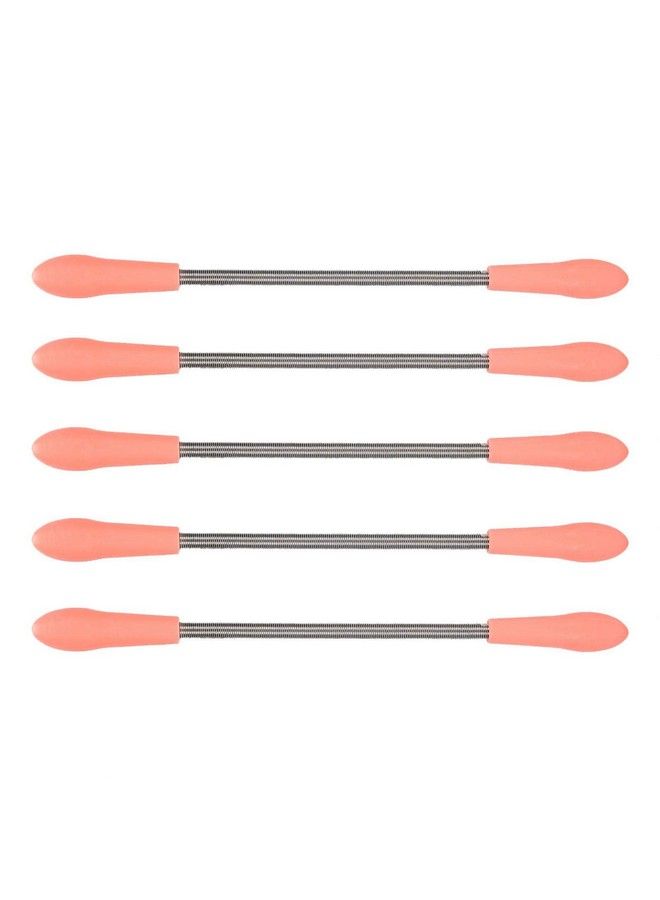 5Pcs Facial Hair Remover Stainless Steel Spring Manual Epilator Threading Beauty Tool For Quick Hair Removal