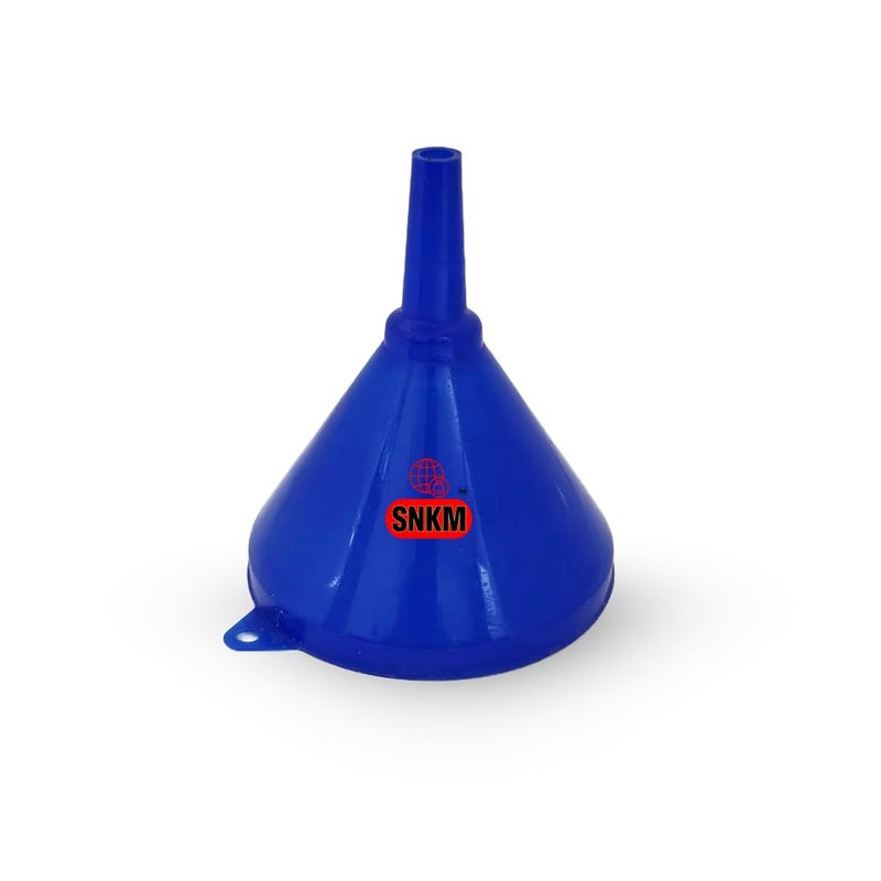 SNKM Plastic Funnel For Kitchen Use For Oil Transfers to Container Water Juice Ghee Multifunctional Use Daily Use Kitchen Tools 145 CM Multicolour Pack of 1 - Image 1