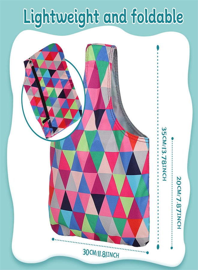 SYOSI Knitting Tool Storage Tote Bag Lightweight Travel Knitting Yarn Storage Bag Organizer Empty Portable Knit Wrist Bag for Holding Yarn, Crochet Hooks, Crochet Needles, Knitting Supplies - Image 5