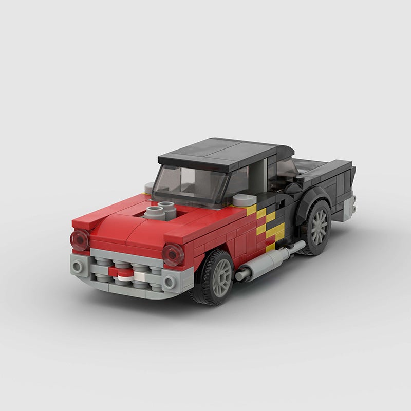Children'S Toy Car Model Sports Car Compatible With Lego Racing Small Particles Diy Blocks Moc Puzzle Technology - Image 5