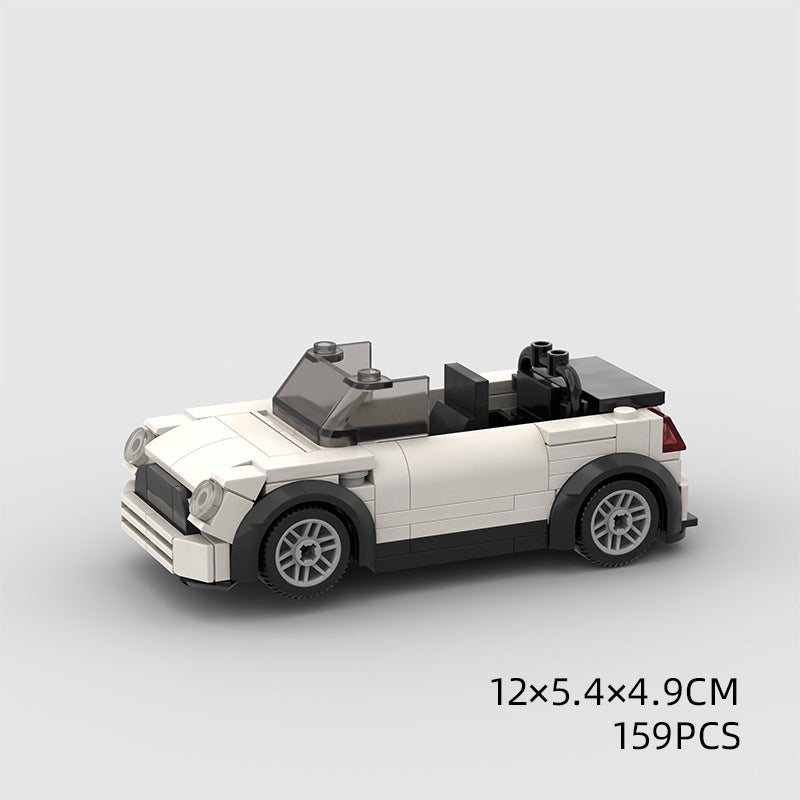 Children'S Toy Car Model Sports Car Compatible With Lego Racing Small Particles Diy Blocks Moc Puzzle Technology - Image 1