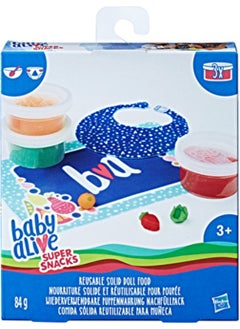 Baby Alive عبوة إعادة تعبئة الطعام Super Snacks من Baby Alive C2727 