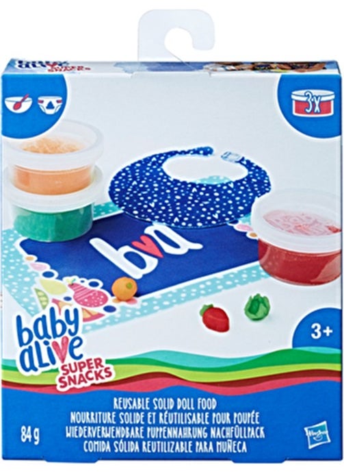Baby Alive - عبوة إعادة تعبئة الطعام Super Snacks من Baby Alive C2727 - Image 1