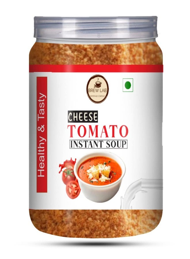 Brew Lab Ready To Cook Instant Healthy Cheese Tomato Soup With No Added Preservatives| Easy to Prepare | 250 gm - Image 1