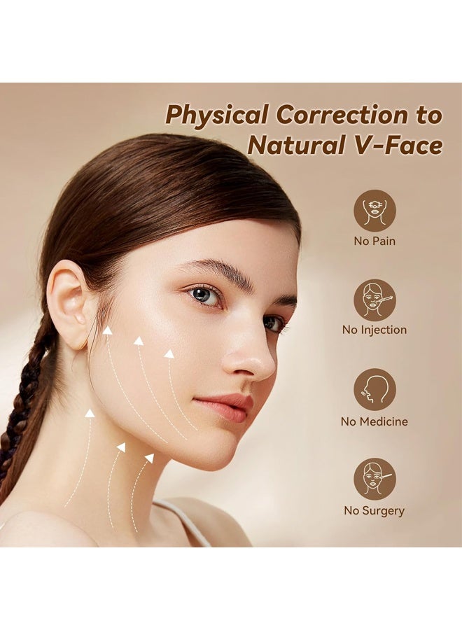 LLASIDO V-Line Mask Chin Up Mask Face Strap, Soft Silicone Chin Strap V Shaped Face Mask - Image 4