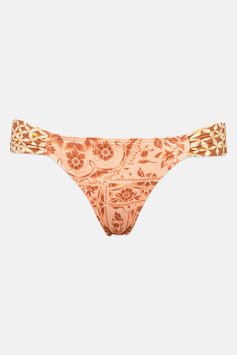 Billabong Women Allover Print Bikini Bottom, Multicolor - Image 1