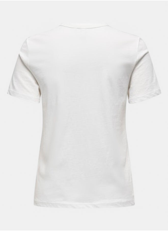 ONLY - Onlalba Life S/S Ego Top Box Jrs - Image 1