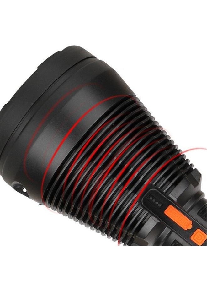 Crony W5118 8000MA High-intensity flashlight 1800LM 18650 8000MAH TYPE-C rechargeable  - Image 3
