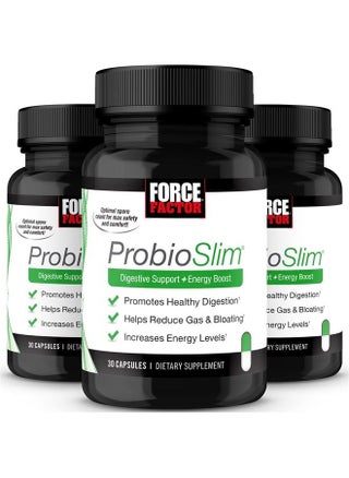 ProbioSlim, Probiotic Supplement for Women and Men with Probiotics and Green Tea Extract, Reduce Gas, Bloating, Constipation, Support Digestive Health & Gut Health, Force Factor, 30 Count (Pack of 3) - pzsku/ZA179FB318062CBC2638FZ/45/_/1687908151/3871db6c-b637-4273-aa68-ec26b18a6dc7
