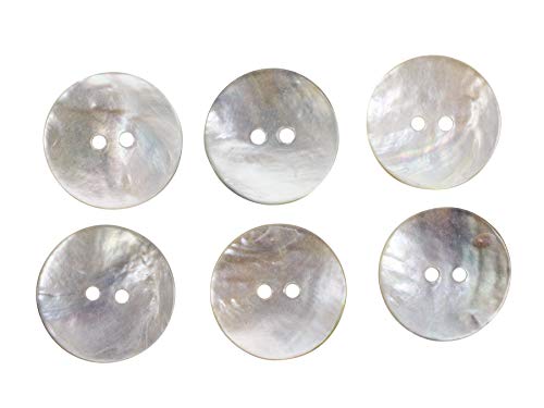 Chichester Inc Akoya Mother of Pearl Shell Buttons: 30L, 0.75", 19mm (384-30L) C10 (50) - Image 3