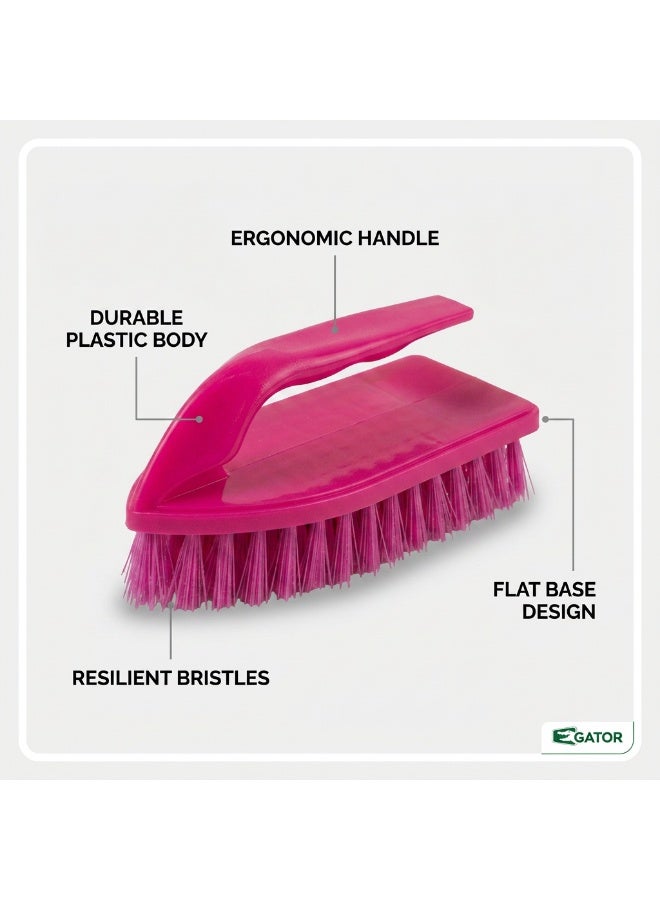 Gator Iron Wire Hand Brush | American Model | Heavy-Duty Metal Bristle Scrubber | Rust & Scale Remover | China - Image 2