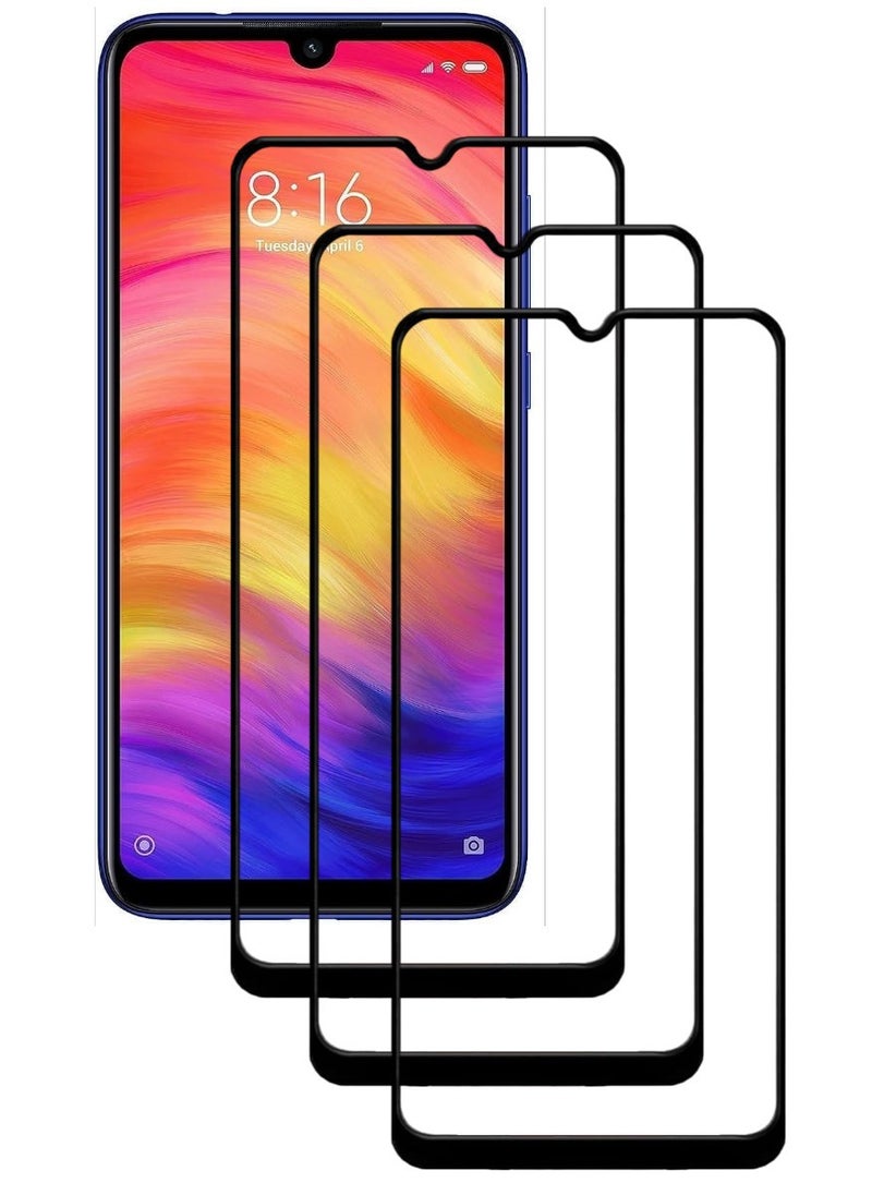 ACLIX 3 Pieces Antistatic ESD Dustproof Premium Quality High Definition Tempered Glass Screen Protector Designed For Xiaomi Redmi Note 7 - Image 1
