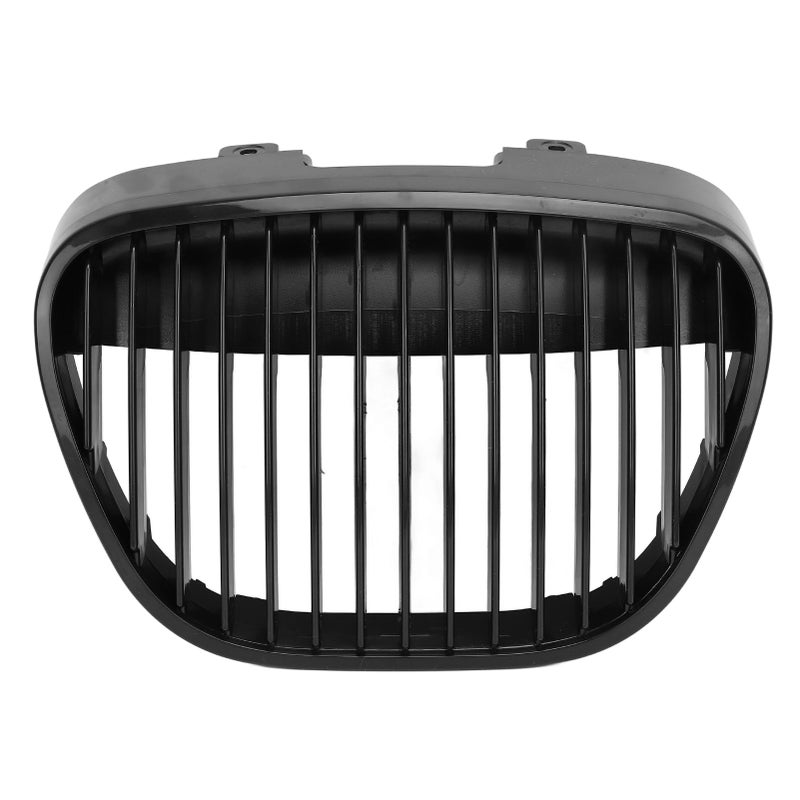 Front Central Badgeless Grill Black 6L0853651D Front Bumper Center Grille Cover Replacement for Seat Ibiza Cordoba 6L 2002 to 2009 - Image 1