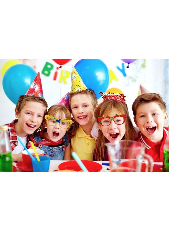 BYSON نظارات طوب البناء DIY هدايا حفلات عيد الميلاد للأطفال تعليم مبكر تنوير ذكاء ألعاب إبداعية لوازم حفلات زينة لطوب البناء للأطفال 9 قطع/مجموعة - Image 4