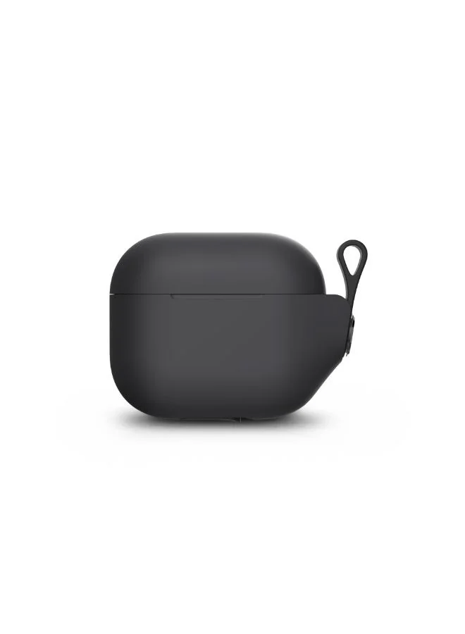 Moshi MOSHI Pebbo AirPods Gen 3 Case with Detachable Wrist Strap - Shadow Black