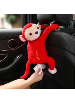 SFMW Car Hanging Tissue Box with Monkey Design  - Image 2