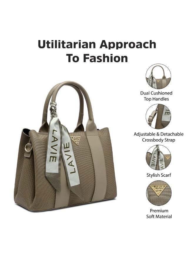 لافي حقيبة ساتشيل نسائية متوسطة تاكوما  بنية - Image 4