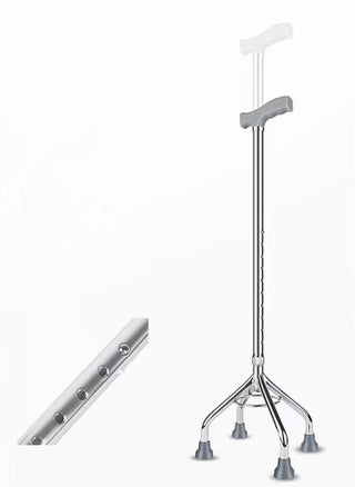 COOLBABY elderly crutches crutches crutches for the elderly with adjustable height of four feet, non-slip and stable, telescopic walking aid (silver) - pzsku/ZA17AC5A8A58DB54BE2E6Z/45/_/1661236610/06a20c1f-f0a5-40b6-9624-93fb23b559cc