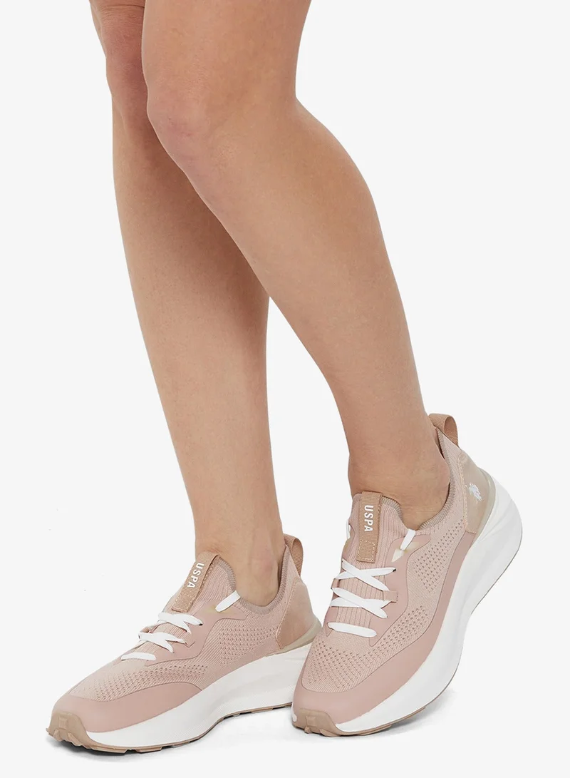 U.S. Polo Assn. Powder Women's Powder Low-Top Ultra-Light Shoe Shoes - Your All-Day Friend Who Really Cares for Your Feet, from Morning Jogs to Late-Night Strolls! for Women | Best Price UAE