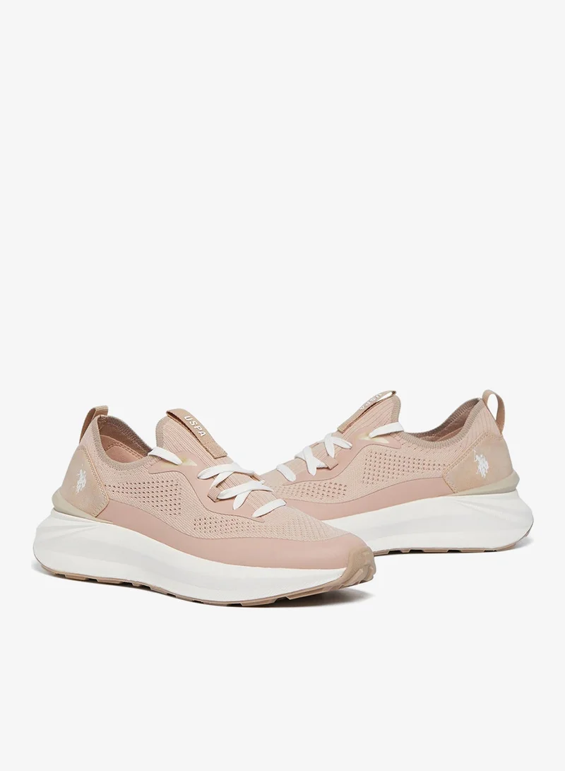 U.S. Polo Assn. Powder Women's Powder Low-Top Ultra-Light Shoe Shoes - Your All-Day Friend Who Really Cares for Your Feet, from Morning Jogs to Late-Night Strolls! for Women | Best Price UAE