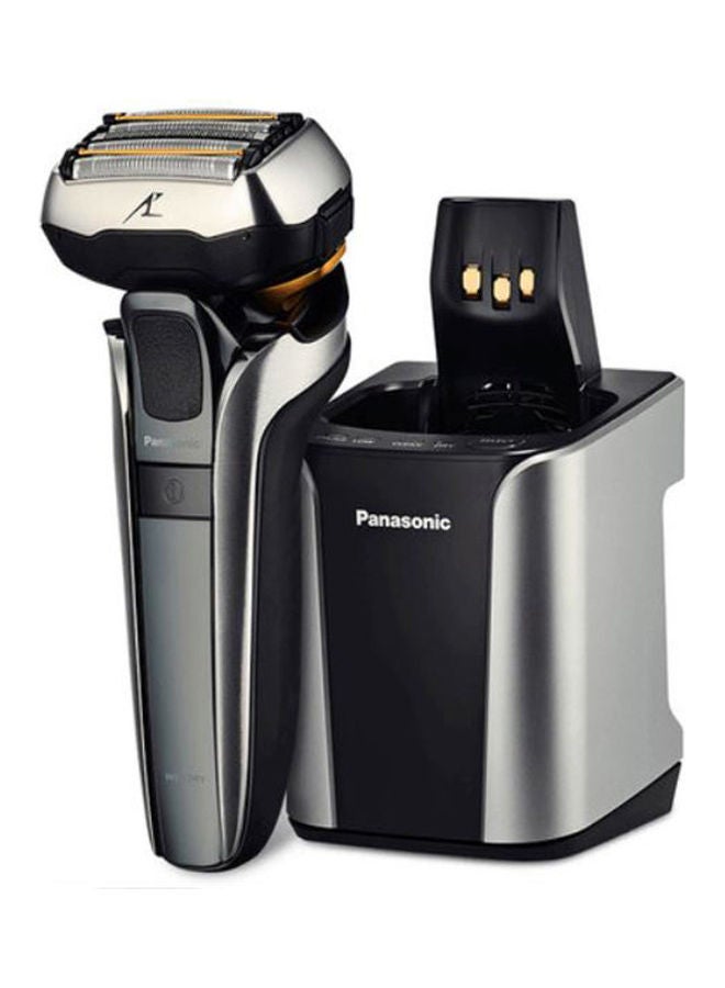 Panasonic Wet And Dry 5-Blade Electric Shaver With Multi Flex 5D Head, Made In Japan With Cleaning And Charging Stand For Men, Es-Lv9Q Multicolour 18.5x24x11.5cm - Image 1