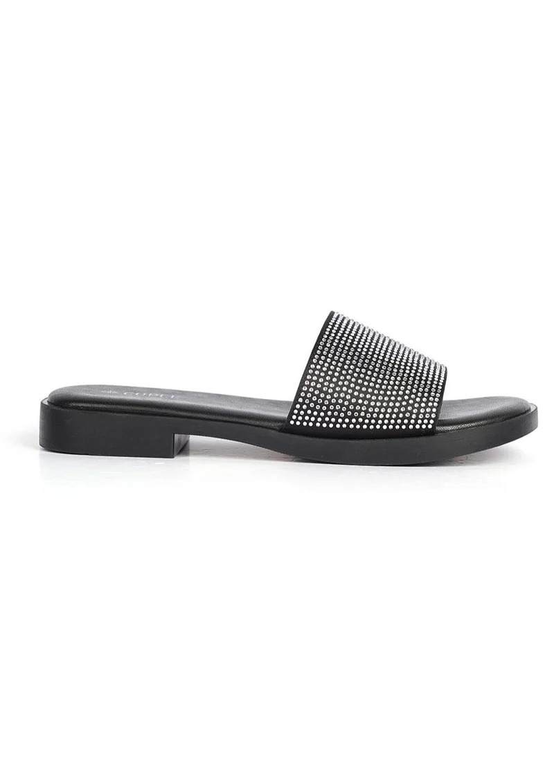 كابلي صندل منزلق نسائي للأناقة اليومية