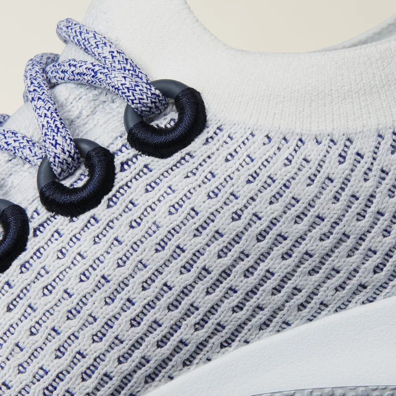 Allbirds  Women's Tree Dasher 2 - Blizzard/Hazy Cobalt (Clarity Blue Sole) for Women | Best Price UAE
