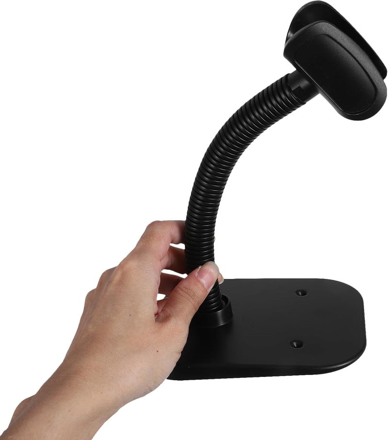 Adjustable Handheld Barcode Scanner Holder Bracket Stand for Office Use, General-Purpose Durable Scanner Rack Compatible with Hs10 Models, Desk-Mount Barcode Scan Apparatus Support - Image 4