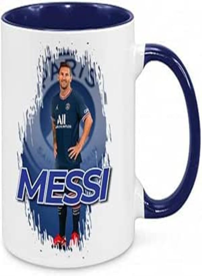 ella - Coffee Mug Leo Messi (Blue)